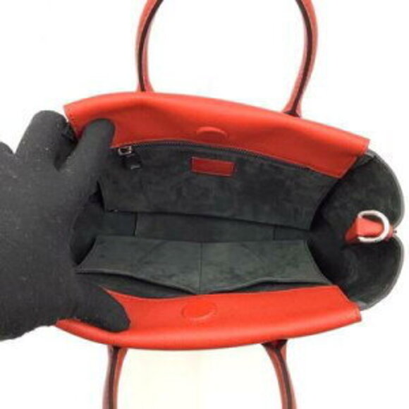 Louis Vuitton Velour Tote Bag Veau Cashmere Leather Ramboise - Picture 6 of 8